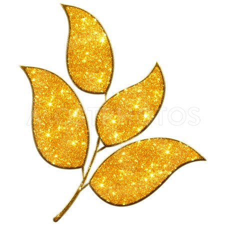 gilded leaf