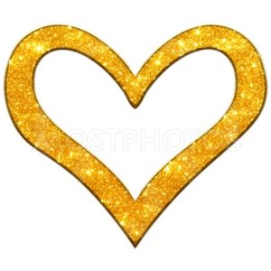 decoration with glitter