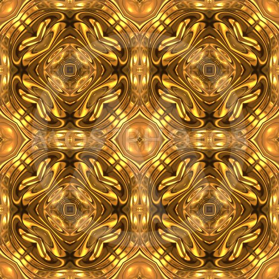 Golden seamless pattern Golden seamless pattern
