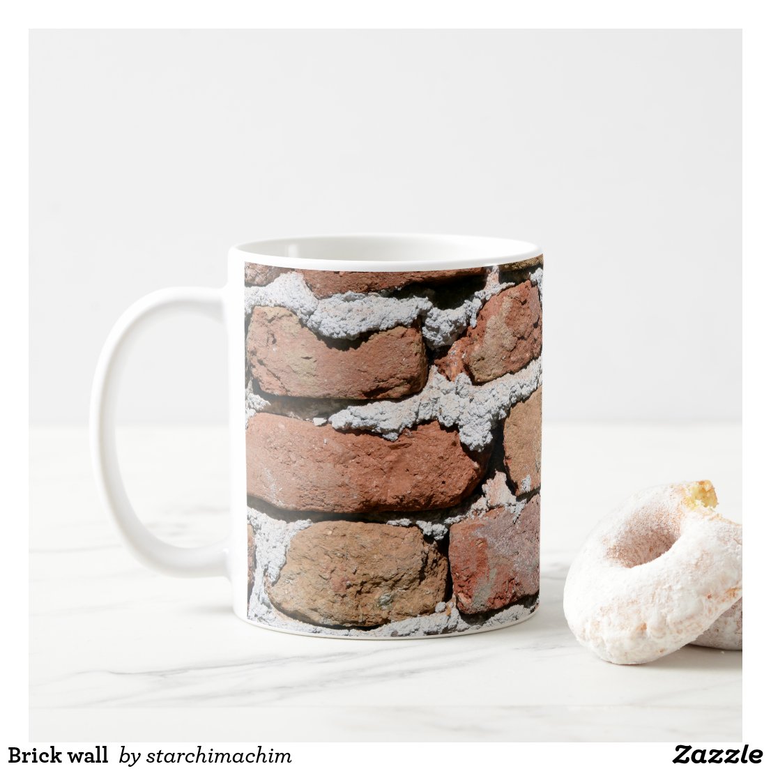 Brick wall  coffee mug
